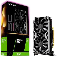 Imagem de Placa De Vídeo Evga Geforce Gtx 1650 4Gb Sc Ultra Gaming 128 Bits 04G-P4-1057-Kr