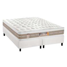 Imagem de Cama Box Queen: Colchão Molas Castor Pocket Silver Star Air Double Fac