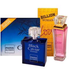 Imagem de Perfume Billion Woman Love + Black Caviar Woman - Paris Elysees 100ml