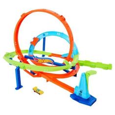 Imagem de Hot Wheels Action, Pista de Brinquedo Desafio Extremo com 1 Carrinho em Escala 1:64