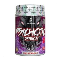 Imagem de Pre Treino Psichotic Dragon Fruit Punch 300g - Demons Lab-Unissex