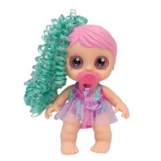 Imagem de Boneca Mini Baby Rainbow Surprise Faz Xixi 2719 Cotiplás