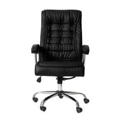 Imagem de Cadeira De Escritório Preta Base Giratória Altura Ajustável