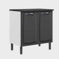 Imagem de Balcão em Aço 80cm 2 Portas com Tampo New Premium Itatiaia