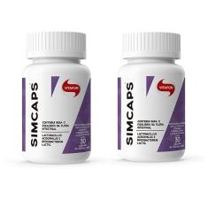Imagem de Kit 2 Simcaps Vitafor Probiótico 2 Cepas 30 Caps