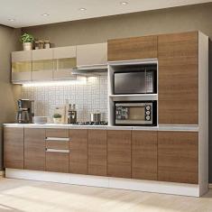 Imagem de Armário de Cozinha Completa 100% Mdf 300cm Frentes Smart Madesa 02