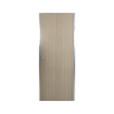 Imagem de Kit Porta de Madeira Lisa 212x85cm com Batente de Alumínio 3,6cm Ecomadeiral MGM Carvalho Alpha