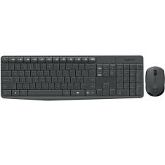 Imagem de Kit Teclado e Mouse S/fio Mk235 Preto Logitech