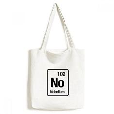 Imagem de Bolsa de lona sem nobelium com elemento químico