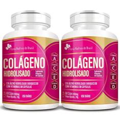 Imagem de KIT 2X Colágeno Hidrolisado com Vitaminas 60 cápsulas - Flora Nativa