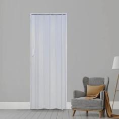 Imagem de Kit com 3 Portas Sanfonada de Pvc 210x62cm Bariri Gelo