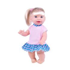 Imagem de Boneca Infantil Didática Jenny que Fala em Inglês - Super Toys