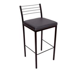 Imagem de Banqueta Estilo Industrial Egeu Ambiente Principal Escritório Preto