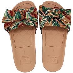 Imagem de Chinelo Moleca Maxxi Folhas Laço Feminino