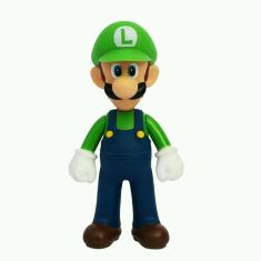 Imagem de Boneco Luigi Super Mario Bros Figure Collection
