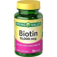Imagem de Biotina 10.000 Mcg Spring Valley - 120 Capsulas
