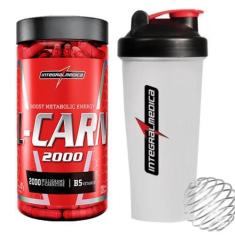 Imagem de L-Carnitina 120 Caps + Coqueteleira 1 Dose Integralmedica