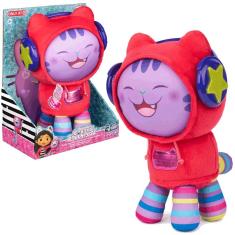 Imagem de Gabby Dollhouse Pelúcia Musical Dj Catni com Sons e Luz