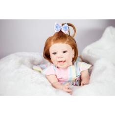 Imagem de Bebê Reborn Realista Silicone, Princesa Com Enxoval Banho