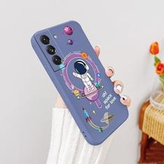 Imagem de Astronaut Phone Case para Samsung Galaxy S22 S21 S20 FE S10 Note 20 10 Ultra Plus A72 A52 A32 A71 A51 A31 A21S Cover, Lavender grey1, For S20Plus