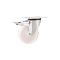 Imagem de Rodizio giratório c/ freio 5" média 150kg nylon gf605 Vonder