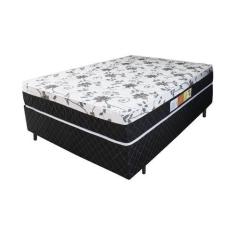Imagem de Cama Box Casal + Colchão Noble Relaflex 138X188x51 Ortopédico