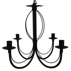 Imagem de Lustre Rustico  Para Sala De Jantar Para Iluminação Interna