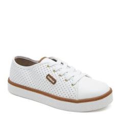 Imagem de Tênis Casual Feminino Moleca 5712.205 Branco-Feminino