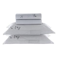 Imagem de Jogo De Cama Queen Vida Bela 200 Fios Emy Kacyumara