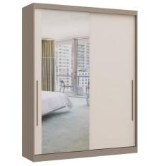 Imagem de Guarda Roupa Modulado 2 Portas De Correr 2 Gavetas Com Espelho Eleganc