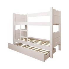 Imagem de Cama Beliche Quarto Solteiro Madri Com Auxiliar