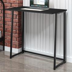 Imagem de Mesa Industrial para Escritório Slim Asy Dobrável Preto