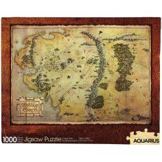 Imagem de O Mapa hobbit 1000 Quebra-cabeça de jigsaw peça