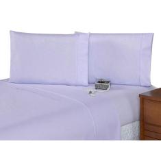 Imagem de Jogo De Lençol Solteiro 3 Peças Ponto Palito 180 Fios Algodão - Outcas