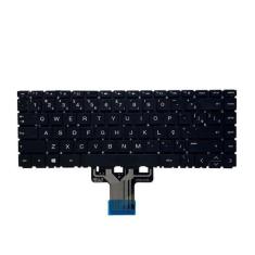Imagem de Teclado para Notebook bringIT compatível com HP 240 G8 ABNT2, Preto
