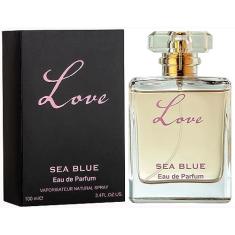 Imagem de Perfume Feminino Love 100ml Importado Sea Blue