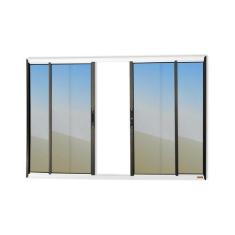 Imagem de Janela Confort 4 Folhas Vidro Reflex 100cm x 150cm Brimak