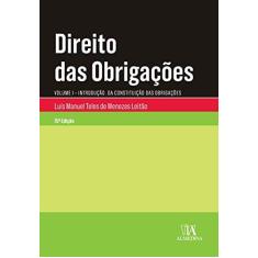Imagem de Direito Das Obrigações – Vol. I - Leitão, Luís Manuel Teles De Menezes - 9789724073484