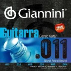 Imagem de Encordoamento Giannini Guitarra Níquel 011 GEEGST11