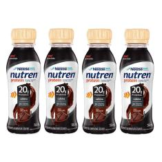 Imagem de Kit 4 Nutren Protein Chocolate Suplemento Alimentar 260ml