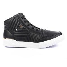 Imagem de Tênis Casual Feminino Abotinado Preto Kolosh C3014-0001-Feminino