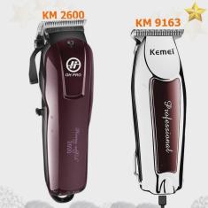 Imagem de Kit Máquina Kemei 2600 + Acabamento Km 9163 Profissional