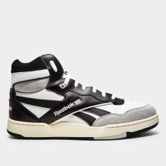 Imagem de Tênis Couro Reebok BB 4000 II Cano Médio Masculino-Masculino