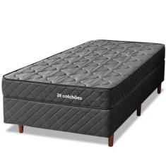 Imagem de Cama Box Com Colchão Solteirão Ortopédico Espuma D45 Extra Firme 17X97