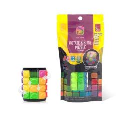 Imagem de Quebra-cabeça R.Y.TOYS: gire e deslize 4 camadas e 8 cores
