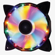 Imagem de Cooler Fan Led 120mm Colorido 16 Leds Pc Gamer Gabinete Pc