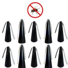 Imagem de Ventilador Repelente Anti Inseto Kit 10 Uni Afasta Mosca Mosquito Pern