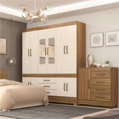 Imagem de Guarda Roupa Casal 10 Portas com Espelhos