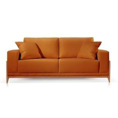 Imagem de Sofá 2 Lugares Fixo Living Bellagio Veludo Terracota 20 1,90m