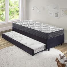 Imagem de Bicama Box Solteiro 88x188 com Colchão Adapto Ecoflex